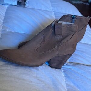 Frye Brown Ankle Boots